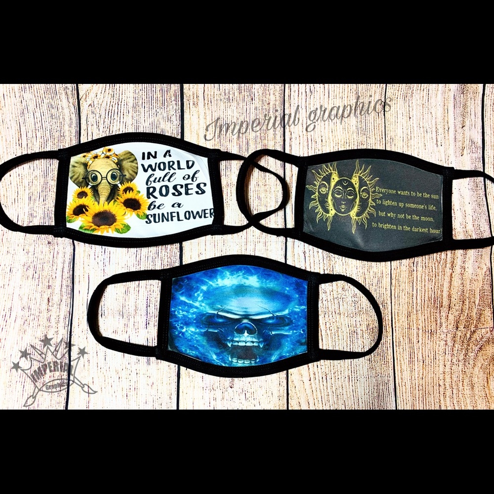 Mask adults, youth & toddlers custom